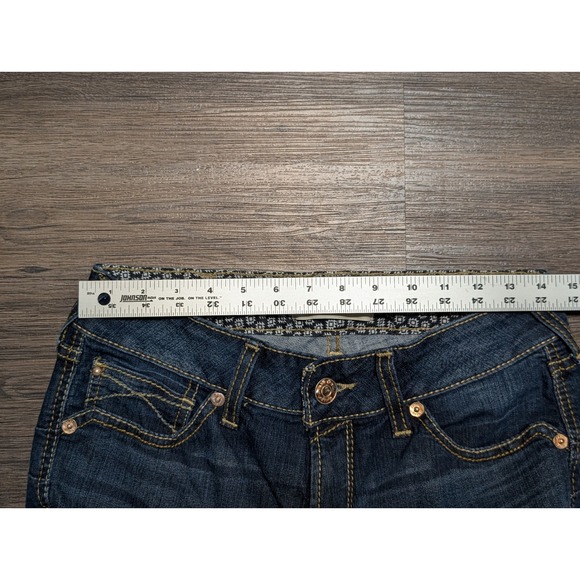 Ariat REAL Boot Jeans Womens Size 30S Blue Denim Bootcut Medium Wash - Picture 2 of 7
